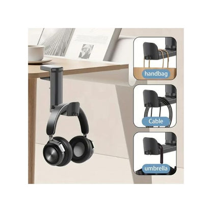 Rotating headphone holder and hanger