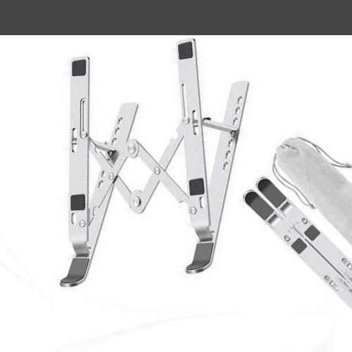 Adjustable Aluminum Laptop Stand for Tablet, Computers and PC